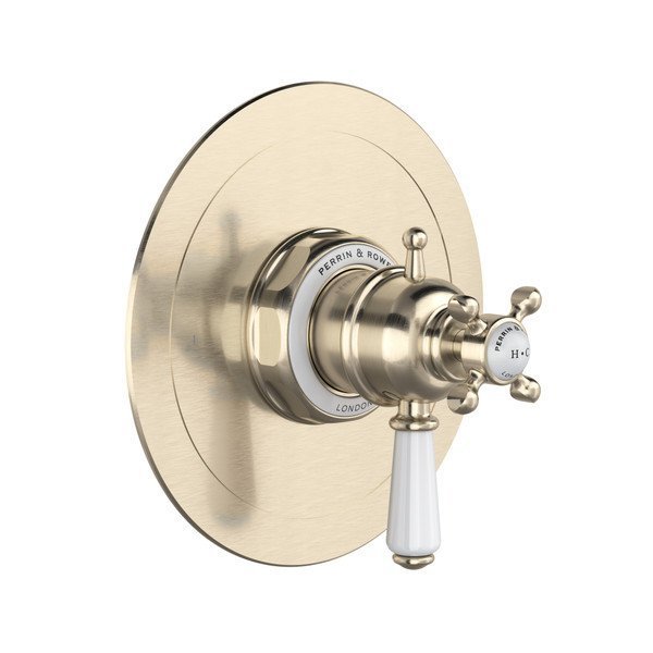 Rohl Edwardian 1/2 Therm & Pressure Balance Trim With 2 Functions No Share U.TEW44W1L-STN